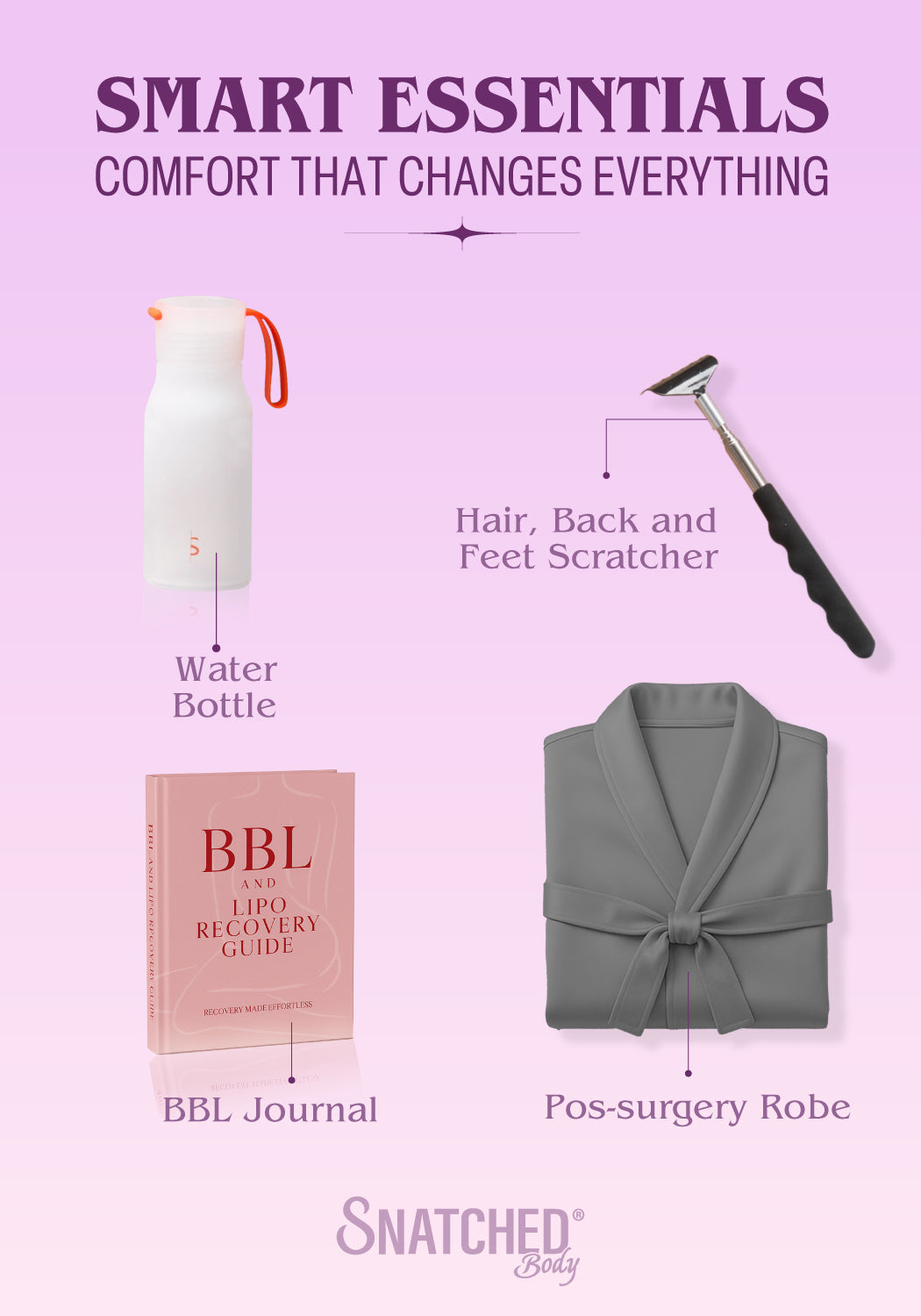 BBL Recovery Kit -22 Essentials for BBL Dolls- Supplies for Optimal Healing