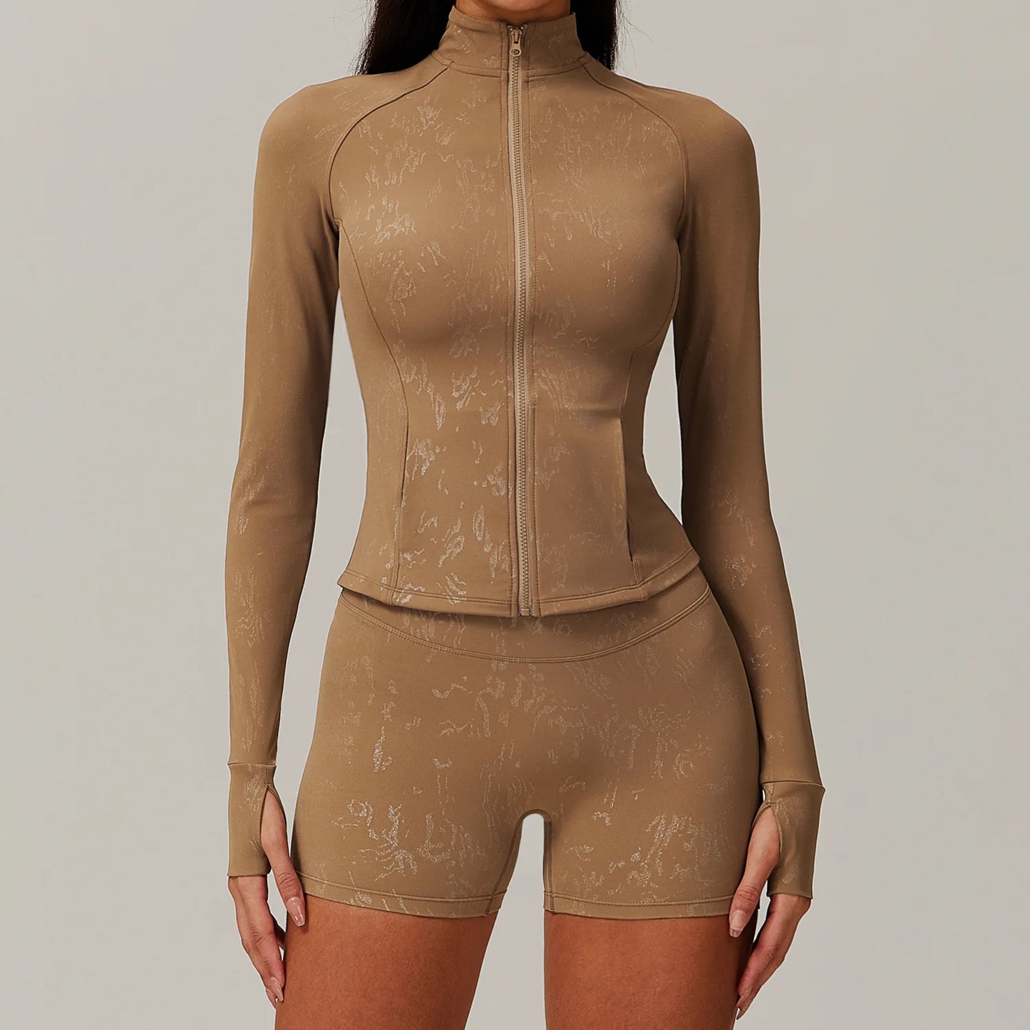 Workout Jacket – Zip-Up Long Sleeve Running & Activewear Top