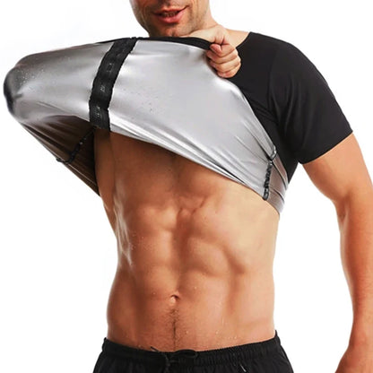 Men's Sauna Compression Fat Burning Shirt