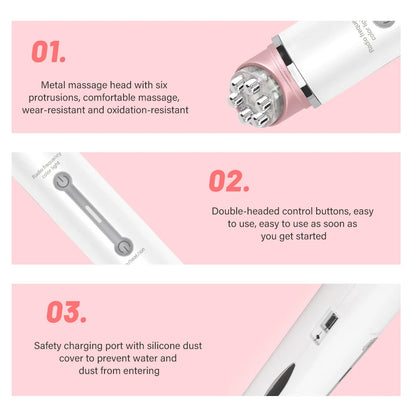 LumiSkin™ Electric Eye Massager Pen Vibration Double Head | Photon Skin Rejuvenation Anti-wrinkle