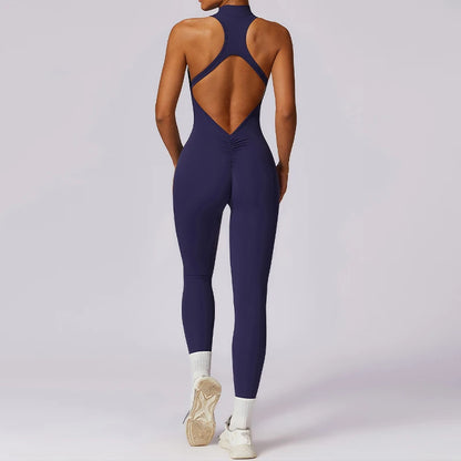 V Back One-piece