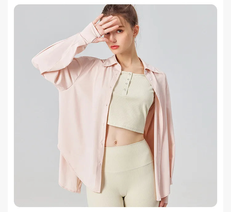 Long Sleeve Yoga Shirt