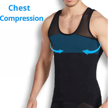 Men's Slimming Compression Workout Vest