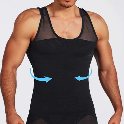 Men's Slimming Compression Workout Vest