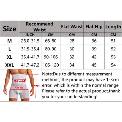 Men's Compression Tummy Control Leggings