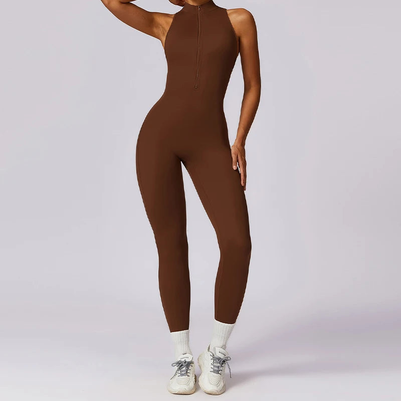 V Back One-piece