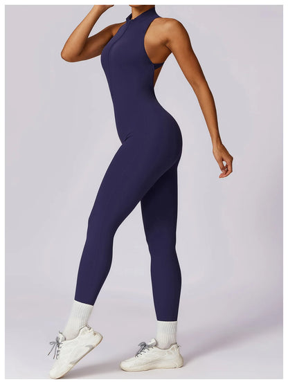 V Back One-piece