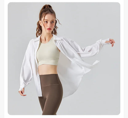 Long Sleeve Yoga Shirt