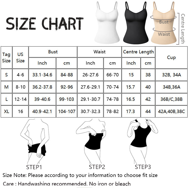 Pack 2 - FlexiFit™ Camisole Body Scuplting Vest