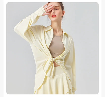 Long Sleeve Yoga Shirt