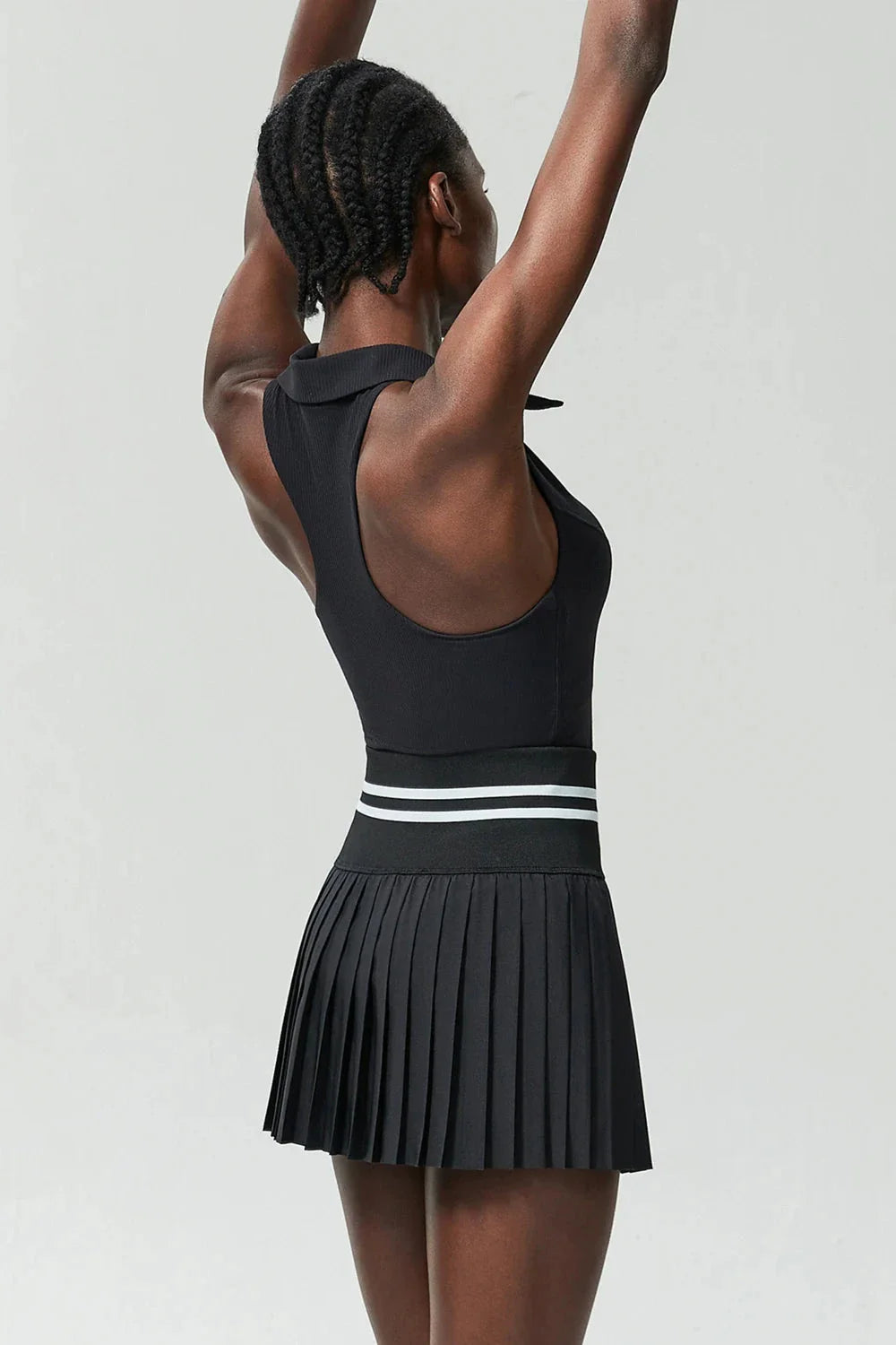 Regal V-Neck Tennis Set - Skirt + Top