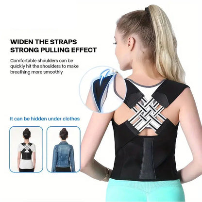 SpineAlign™ Adjustable Back Posture Corrector (Unisex)