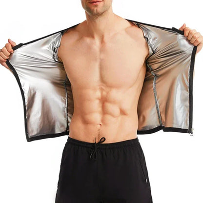 Men's Sauna Compression Fat Burning Shirt