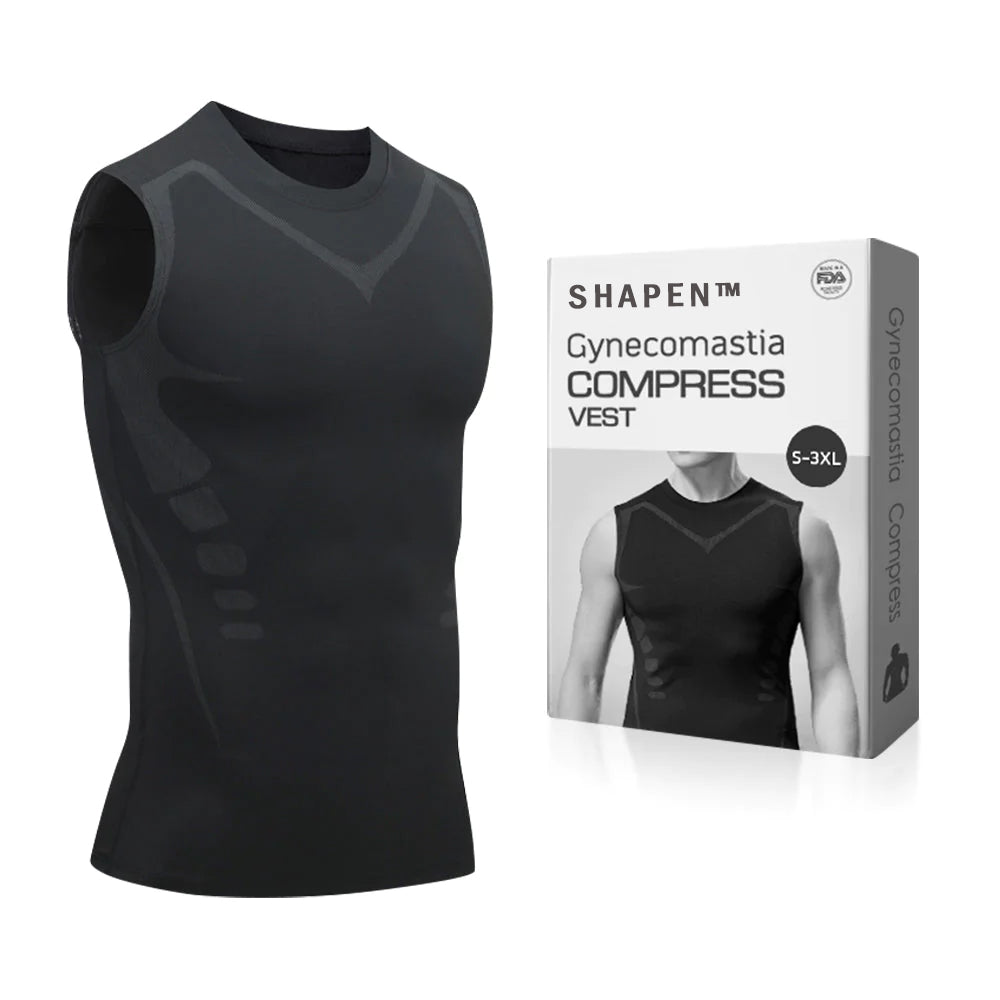 SHAPEN™ Gynecomastia Compress Vest