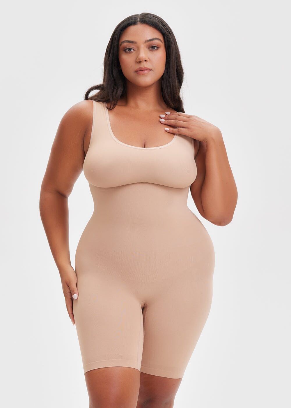 Carethier™ Essential Tank Bodysuit Shorts