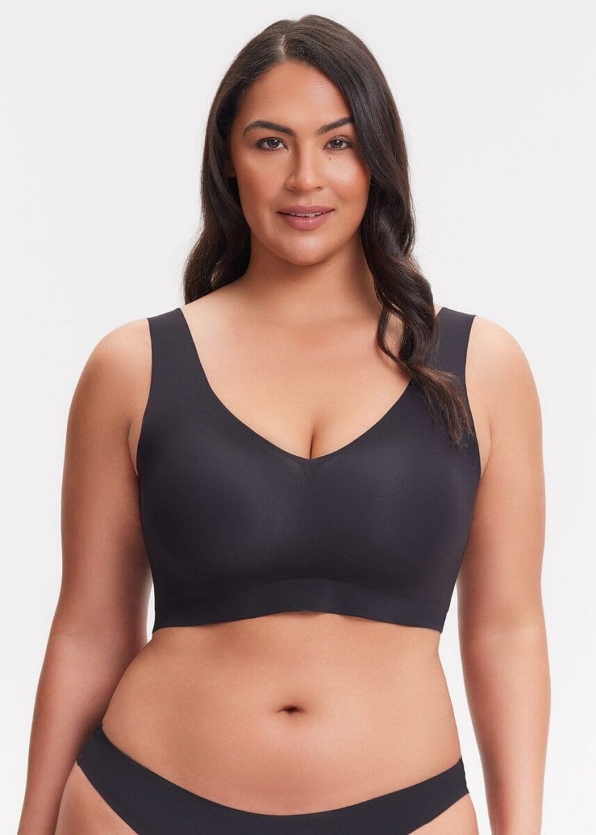 MagicEraser V-Neck Tank Bra