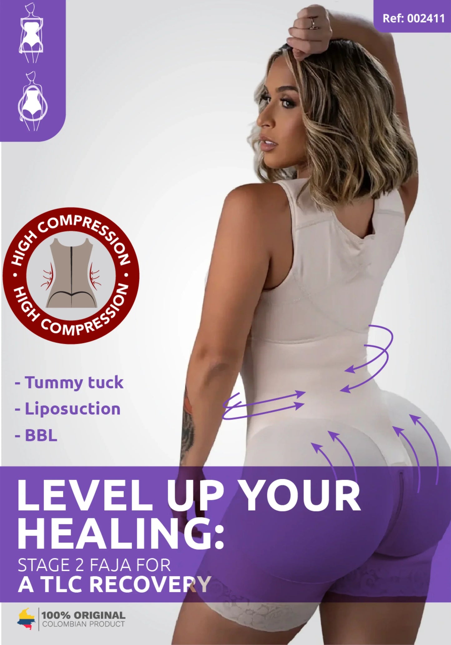 Stage 2 Faja Shapewear | With Bra