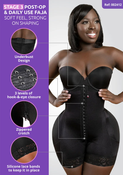 Stage 3 Faja Colombiana Shapewear | Strapless