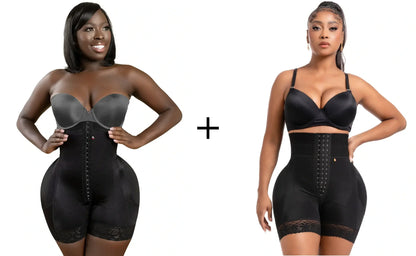Stage 3 | Faja Colombiana Strapless + High-Waisted Compression Shorts