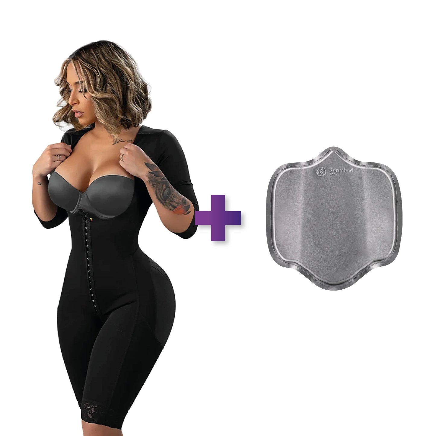 BBL & Lipo | Stage 1 Faja Colombiana Post Surgery | With Sleeves + Ab Board Max