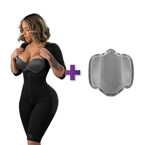 BBL & Lipo | Stage 1 Faja Colombiana Post Surgery | With Sleeves + Ab Board Max