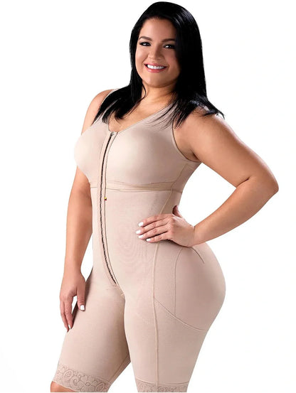 Plus Size Post-Op Fajas Colombianas | With Bra