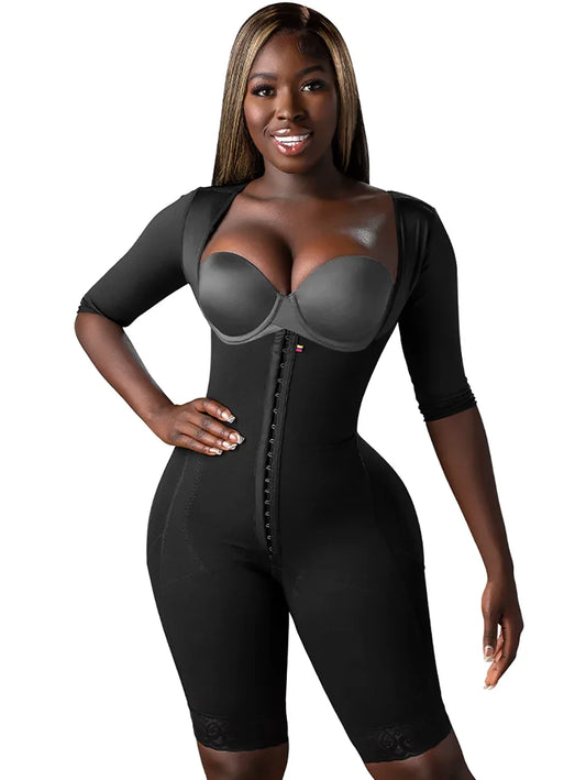Lipo |  Stage 1 Faja Colombiana Post-Surgery  | With Sleeves