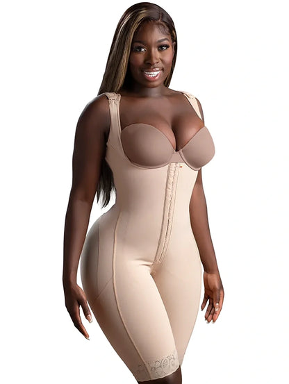 Stage 1 Post-Op Faja | Smart Compression Technology | Waist Sculptor & Butt Protector | Authentic Colombian Powernet
