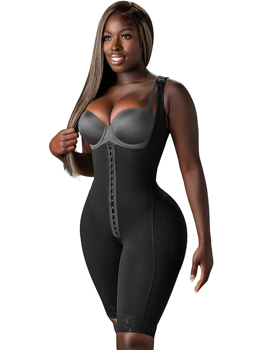 Stage 1 Post-Op Faja | Smart Compression Technology | Waist Sculptor & Butt Protector | Authentic Colombian Powernet