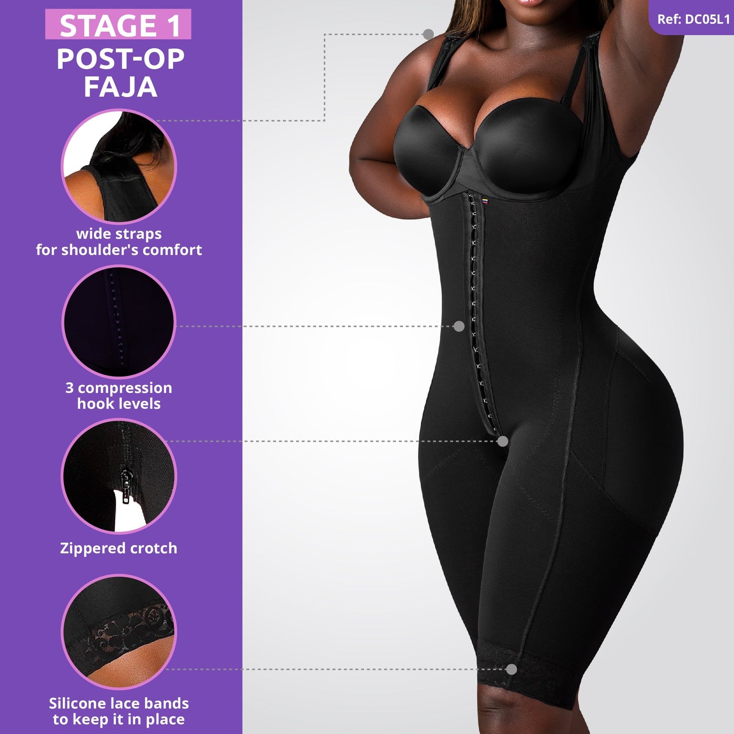Stage 1 Faja Colombiana No Bra