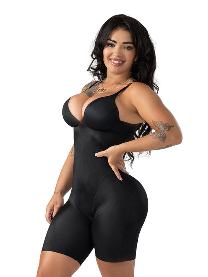 Seamless Soft Control Bodysuit with Cups| Daily Waist Snatching Shapewear