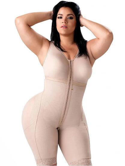 Plus Size Post-Op Fajas Colombianas | With Bra