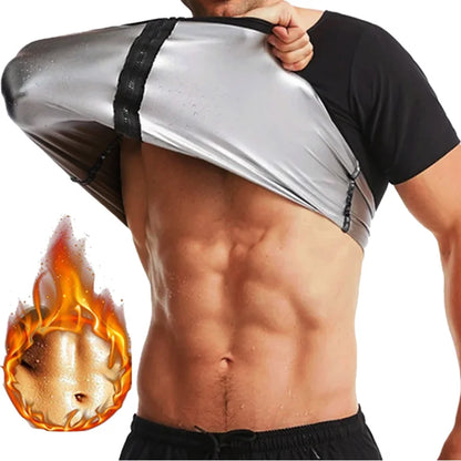 Men's Sauna Compression Fat Burning Shirt