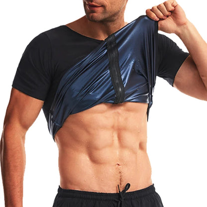 Men's Sauna Compression Fat Burning Shirt