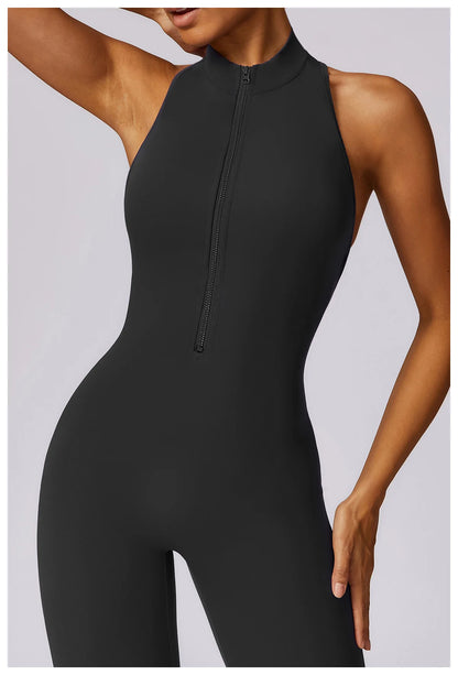 V Back One-piece