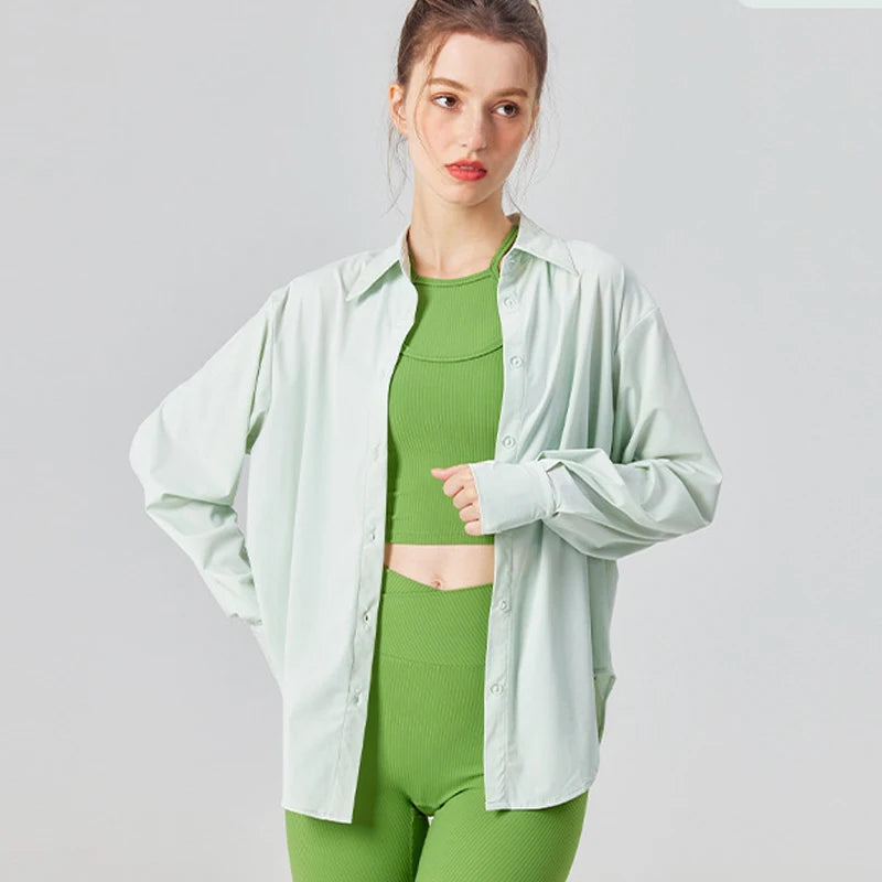 Long Sleeve Yoga Shirt