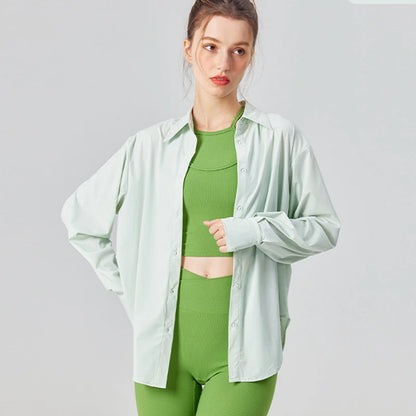Long Sleeve Yoga Shirt