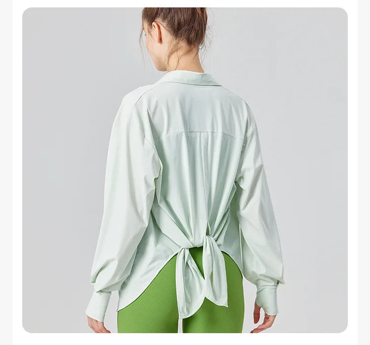 Long Sleeve Yoga Shirt