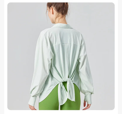 Long Sleeve Yoga Shirt