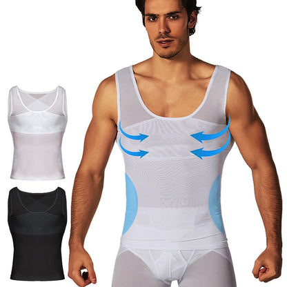 Men's Slimming Compression Workout Vest