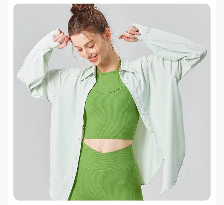 Long Sleeve Yoga Shirt