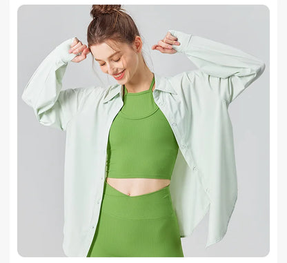 Long Sleeve Yoga Shirt