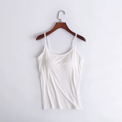 ModaChic™ Camisole tank top built bra