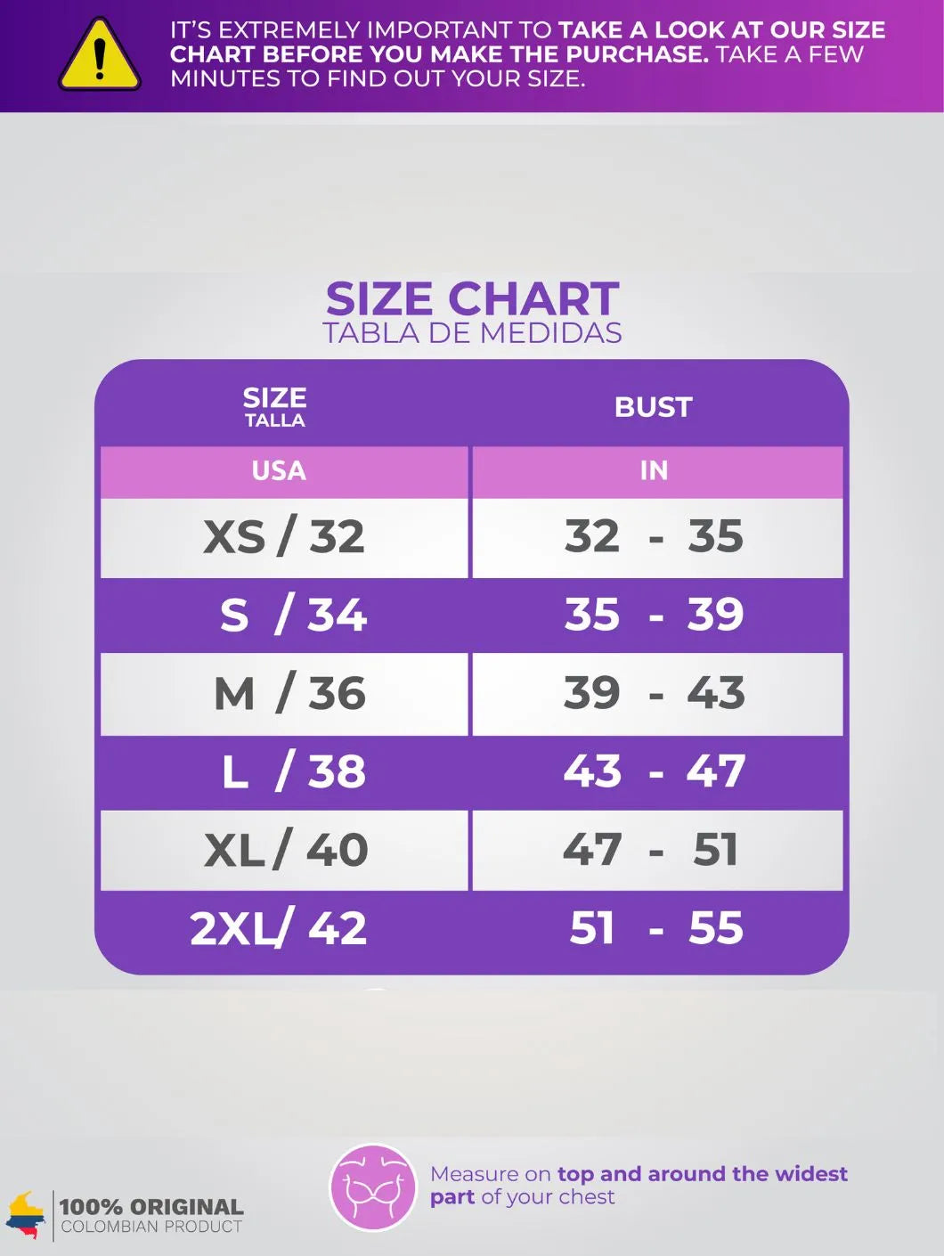 Compression Bra | Front Closure for Easy Wear