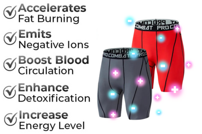 PROCOMBAT™ IONIC Energy Field Therapy Compression Shorts