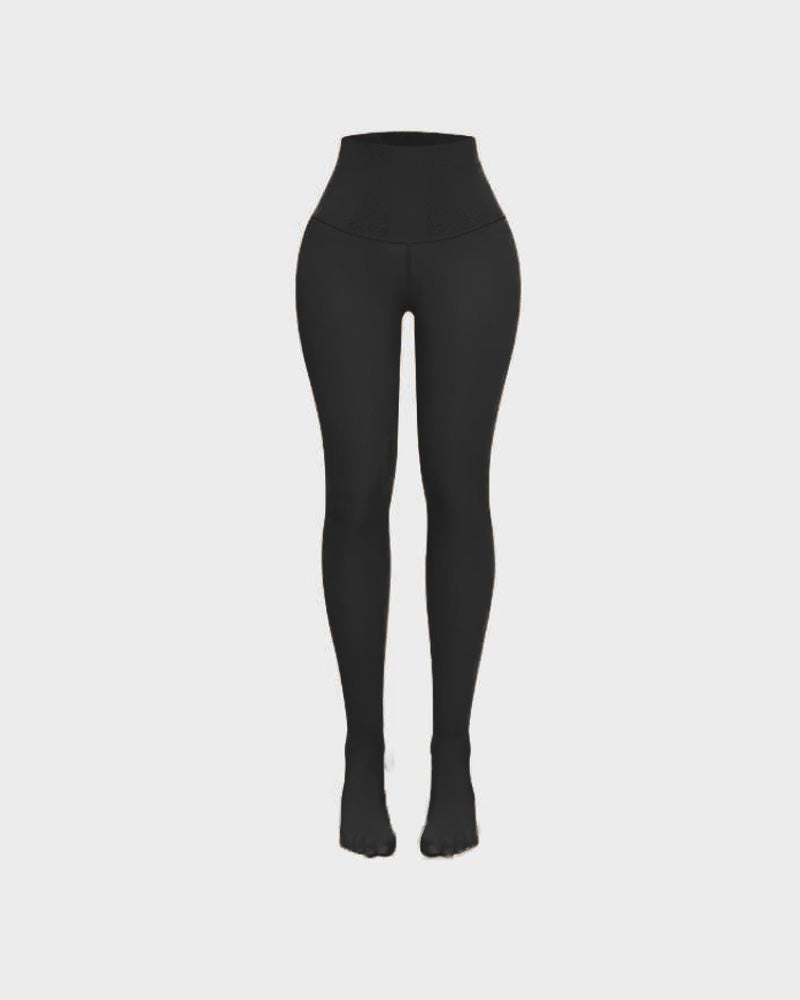 High Waist Thin Velvet Tight