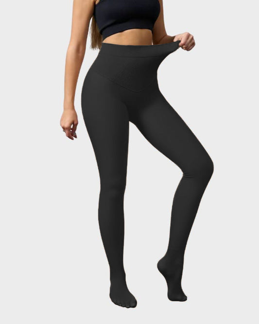 High Waist Thin Velvet Tight