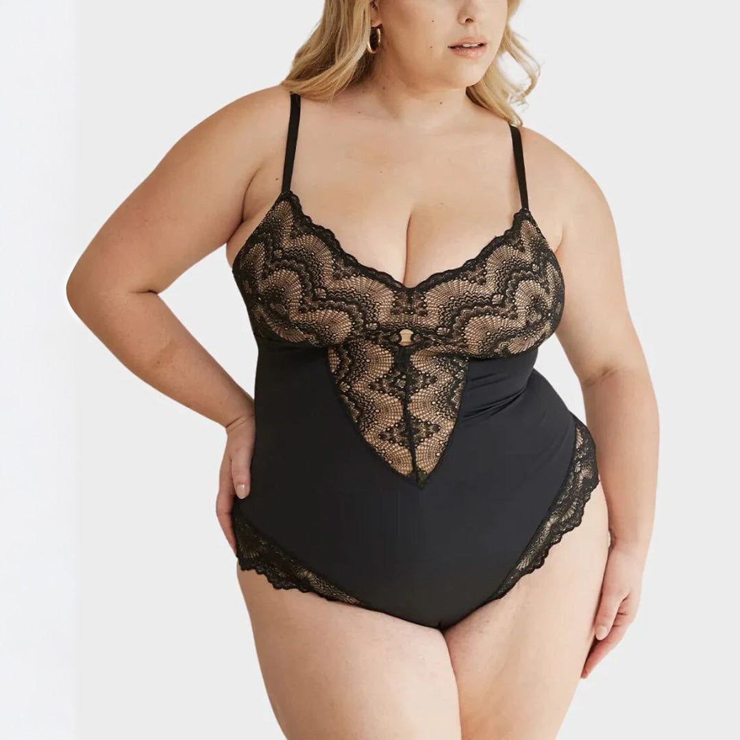 Sculpting Lace Shapewear Bodysuit