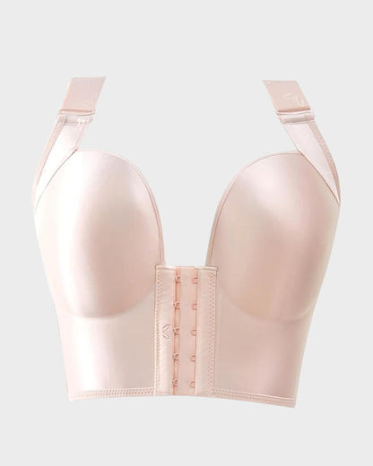 Wireless Plunge Push-Up Bra