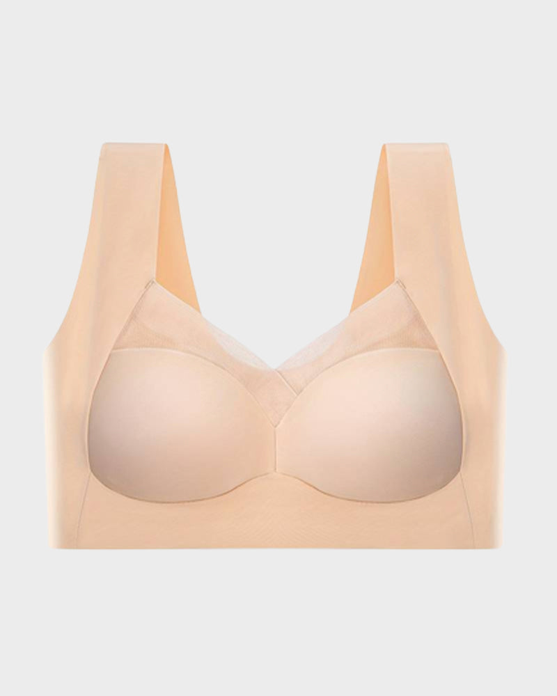 Seamless Wirefree Mesh Comfortable Smoothing Bra (Buy 1 Get 2 Free)